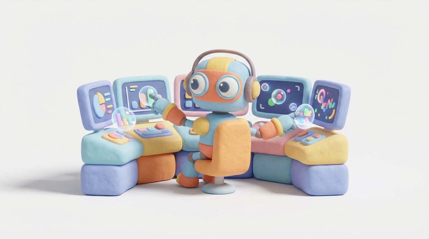 Pmax 캠페인의 간접 제어를 위해 채널별 성과 데이터를 분석 및 최적화하는 방법을 설명하는 일러스트