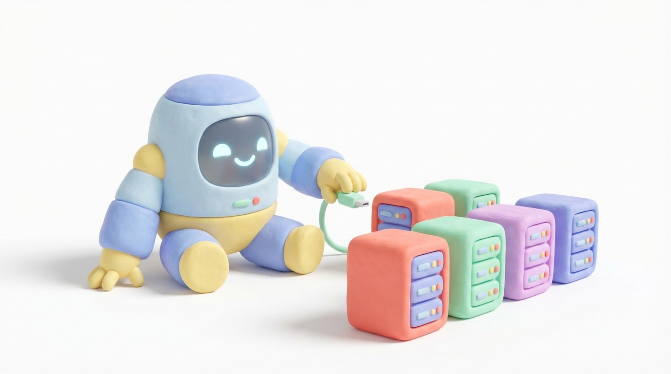 도메인과 셀프호스팅 서버의 연결 관계를 보여주는 개념도